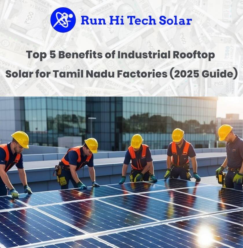 Cost Savings with Industrial Rooftop Solar Tamil Nadu